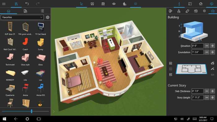 Best 3d app for interior design